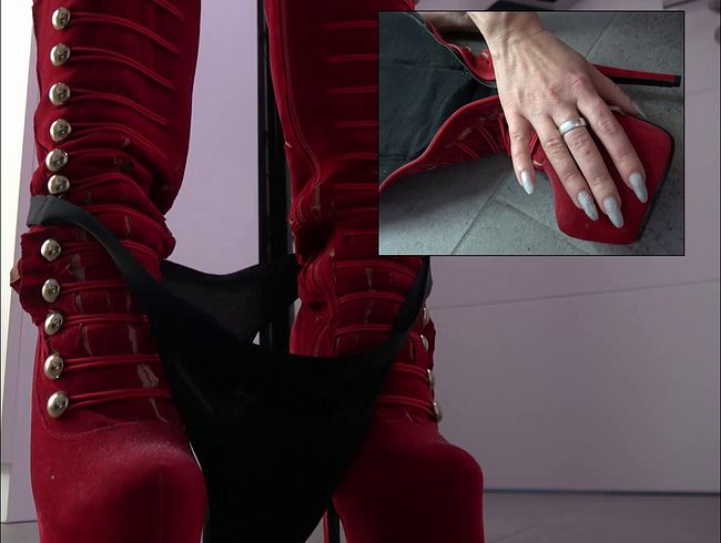 AnnikaRose's Porno Video: Überall Heels!